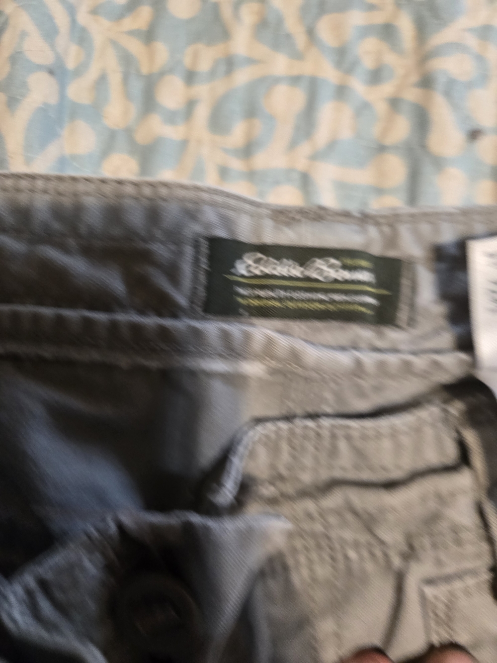 Bauer Gray Cargo Capris with Utility Details - Picture 7 of 7